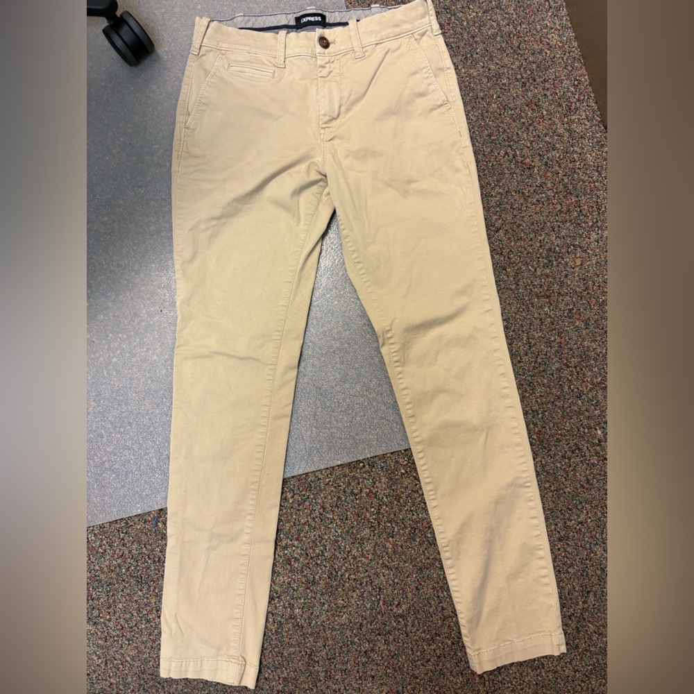 Express Men's Khaki Chinos